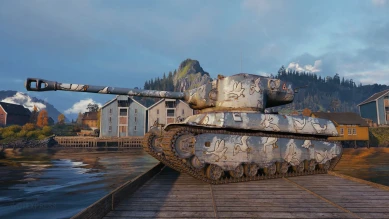 Уникальный стиль «Спаситель Рима» на танк M6A2E1 в World of Tanks Уникальный стиль «Спаситель Рима» на танк M6A2E1 в World of Tanks