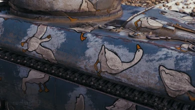 Уникальный стиль «Спаситель Рима» на танк M6A2E1 в World of Tanks Уникальный стиль «Спаситель Рима» на танк M6A2E1 в World of Tanks