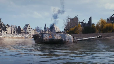 Уникальный стиль «Спаситель Рима» на танк M6A2E1 в World of Tanks Уникальный стиль «Спаситель Рима» на танк M6A2E1 в World of Tanks