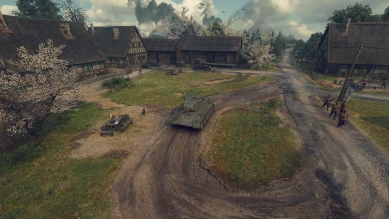 Новый ангар для события «Дорога на Берлин» в World of Tanks