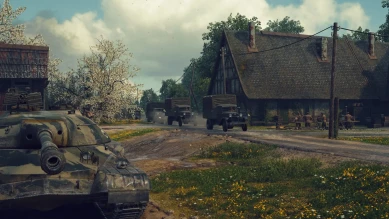 Новый ангар для события «Дорога на Берлин» в World of Tanks
