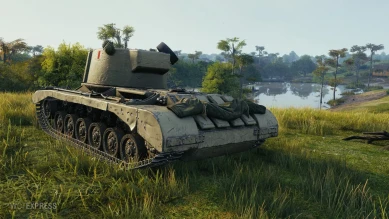 Скриншоты танка Valiant с супертеста обновления 1.9.1 World of Tanks