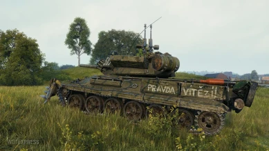 3D-стиль «Шторм» на танк TVP T 50/51 для второго сезона Боевого пропуска World of Tanks