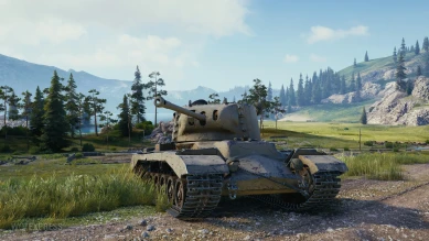 Скриншоты танка Valiant из обновления 1.9.1 World of Tanks