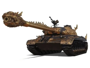 Уникальный эффект после выстрела для танка WZ-111 Qilin в World of Tanks