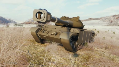 Скриншоты новой польской ст-9 CS-59 с супертеста World of Tanks