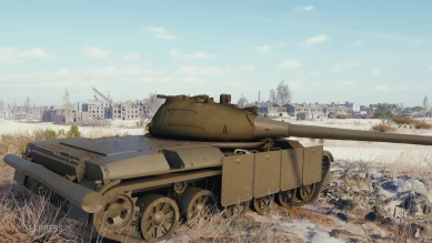 Скриншоты новой польской ст-9 CS-59 с супертеста World of Tanks