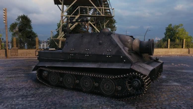 Скриншоты танка Sturmtiger из режима «Крадущийся тигр» в World of Tanks