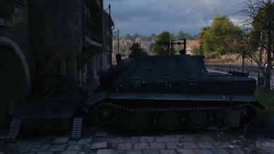 Скриншоты танка Sturmtiger из режима «Крадущийся тигр» в World of Tanks