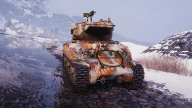 Стиль «Chasseur de Croissant» для танка M4A1 Revalorisé в World of Tanks