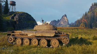 Скриншоты танка DS PZInż на супертесте World of Tanks