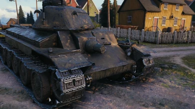 Скриншоты танка DS PZInż на супертесте World of Tanks