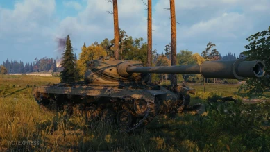 Скриншоты нового према T77 с супертеста World of Tanks
