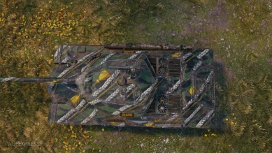 Стиль «Дембель» за ивентовые монеты Десятилетия World of Tanks