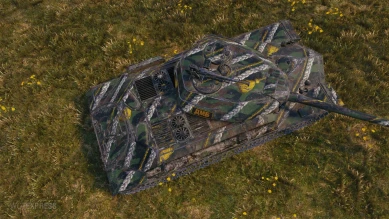 Стиль «Дембель» за ивентовые монеты Десятилетия World of Tanks