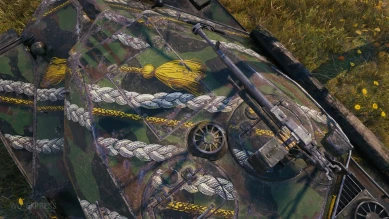 Стиль «Дембель» за ивентовые монеты Десятилетия World of Tanks