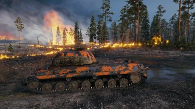 2D-стиль «Чистая энергия» из обновления 1.10 World of Tanks