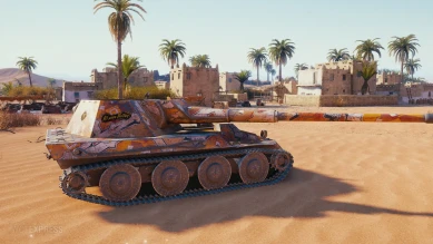 Изменённый 2D-стиль «День Танкиста 2020» с теста обновления 1.10 World of Tanks