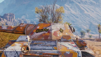 Изменённый 2D-стиль «День Танкиста 2020» с теста обновления 1.10 World of Tanks