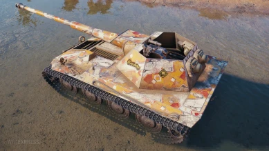 Изменённый 2D-стиль «День Танкиста 2020» с теста обновления 1.10 World of Tanks