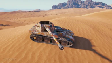 Изменённый 2D-стиль «День Танкиста 2020» с теста обновления 1.10 World of Tanks