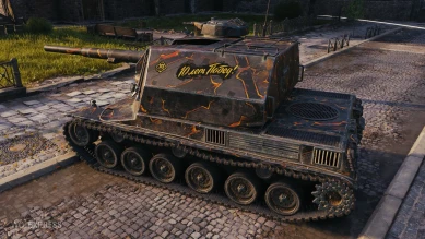 Изменённый 2D-стиль «День Танкиста 2020» с теста обновления 1.10 World of Tanks