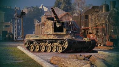Изменённый 2D-стиль «День Танкиста 2020» с теста обновления 1.10 World of Tanks