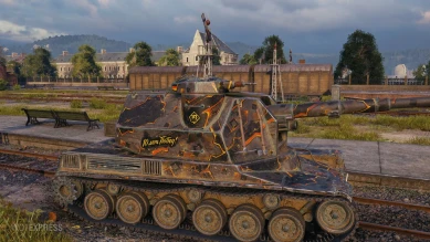 Изменённый 2D-стиль «День Танкиста 2020» с теста обновления 1.10 World of Tanks