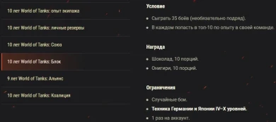 х5, скидки и 10 дней премиум аккаунта в подарок. Акция Десятилетие World of Tanks