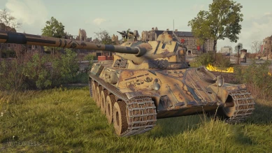 2D-стиль «Carton» из 5 акта «Десятилетие» World of Tanks