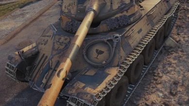 2D-стиль «Carton» из 5 акта «Десятилетие» World of Tanks