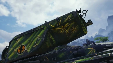 2D-стиль «Колючая броня» из 5 акта «Десятилетие» World of Tanks