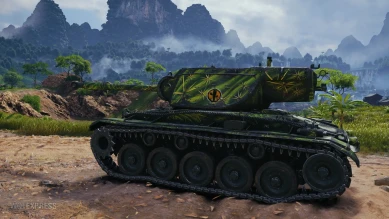 2D-стиль «Колючая броня» из 5 акта «Десятилетие» World of Tanks