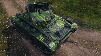 2D-стиль «Колючая броня» из 5 акта «Десятилетие» World of Tanks