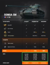 Премиум танк недели в World of Tanks: Somua SM