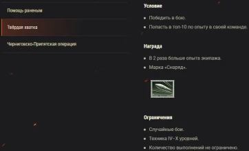 Акция «Черниговско-Припятская операция» на этих выходных в World of Tanks