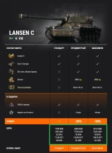 Lansen C и 3D-стиль «Волки Одина» в премиум магазине World of Tanks Lansen C и 3D-стиль «Волки Одина» в премиум магазине World of Tanks