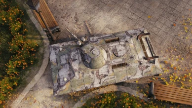 Стиль «Железобетон» для 3 сезона Боевого пропуска World of Tanks