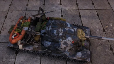 Историчный 3D-стиль «Тритон» для танка ИС-4 в World of Tanks