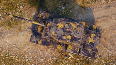 Новый 2D-стиль «Лунный пряник» в обновлении 1.10.1 World of Tanks