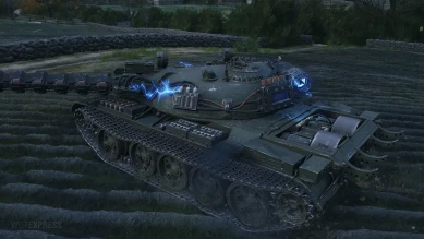 Скриншоты танка Т-55 «Разряд» из события «Последний Ваффентрагер» в World of Tanks Скриншоты танка Т-55 «Разряд» из события «Последний Ваффентрагер» в World of Tanks