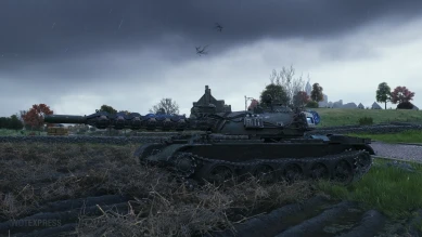 Скриншоты танка Т-55 «Разряд» из события «Последний Ваффентрагер» в World of Tanks Скриншоты танка Т-55 «Разряд» из события «Последний Ваффентрагер» в World of Tanks