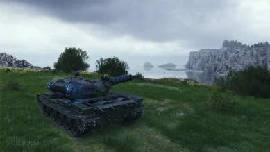 Скриншоты танка Т-55 «Разряд» из события «Последний Ваффентрагер» в World of Tanks Скриншоты танка Т-55 «Разряд» из события «Последний Ваффентрагер» в World of Tanks