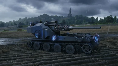 Скриншоты танка Waffenträger auf E 110 из события «Последний Ваффентрагер» в World of Tanks