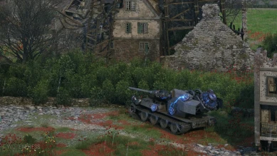 Скриншоты танка Waffenträger auf E 110 из события «Последний Ваффентрагер» в World of Tanks