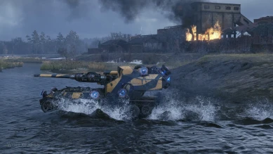 Скриншоты танка Waffenträger auf E 220 из события «Последний Ваффентрагер» в World of Tanks