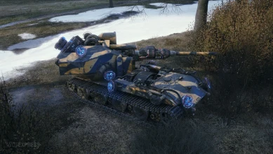 Скриншоты танка Waffenträger auf E 220 из события «Последний Ваффентрагер» в World of Tanks