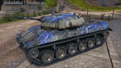 2D-стиль «Электроцепь (вкл.)» из события «Последний Ваффентрагер» World of Tanks