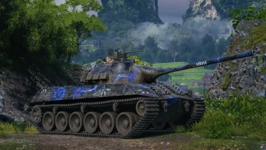 2D-стиль «Электроцепь (вкл.)» из события «Последний Ваффентрагер» World of Tanks