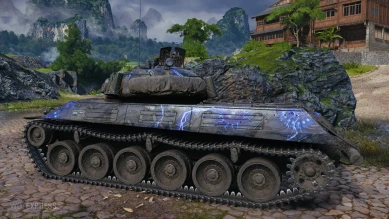 2D-стиль «Электроцепь (вкл.)» из события «Последний Ваффентрагер» World of Tanks